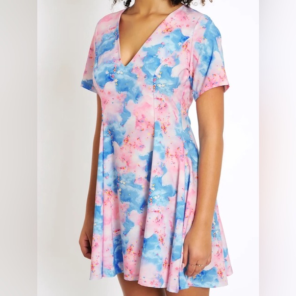 Blackmilk “FAIRY FLOSS EVIL V DRESS” Size Medium M NWT Cotton Candy - Picture 16 of 16